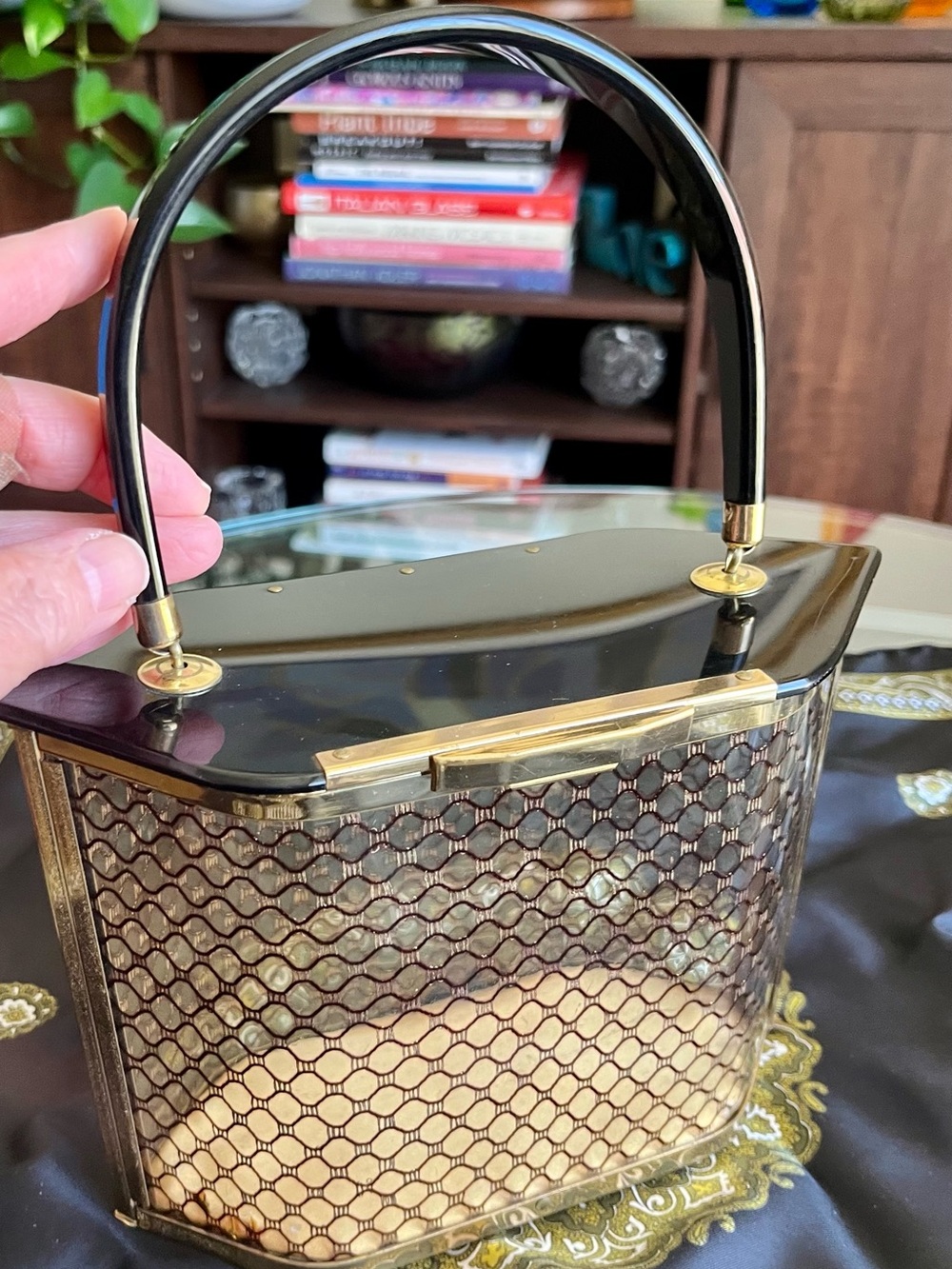 Mid-century modern vintage purse.